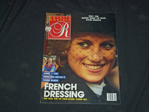 1989 JANUARY ROYALTY MONTHLY MAGAZINE - PRINCESS DIANA, IN FRANCE COVER - CW 759