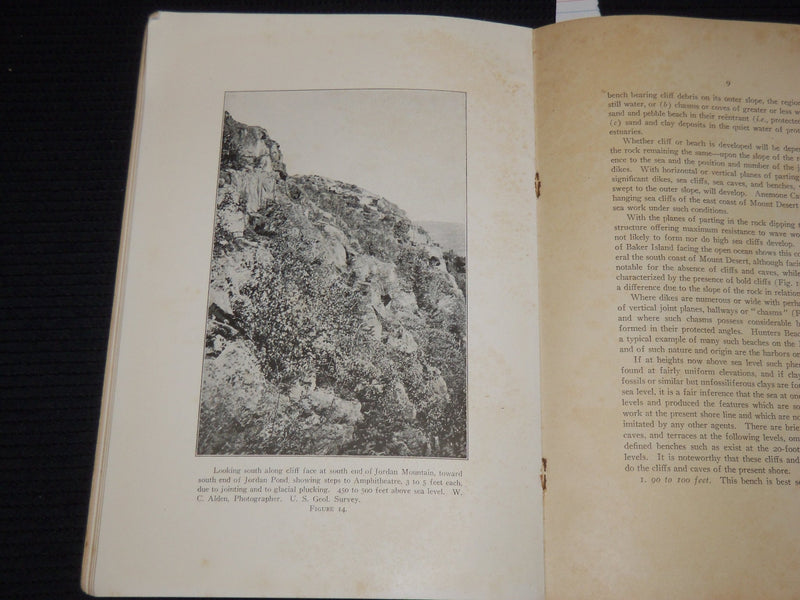 1919 THE GEOLOGY OF MOUNT DESERT ISLAND BULLETIN BY F. BASCOM - K 538