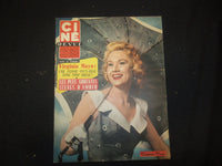 1957 JUNE 28 CINE REVUE FRENCH MAGAZINE - VIRGINIA MAYO COVER - E 24739