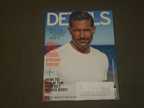 2015 JUNE/JULY DETAILS MAGAZINE - JOE MANGANIELLO COVER - B 1680