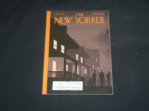 2009 NOVEMBER 2 THE NEW YORKER MAGAZINE - ILLUSTRATED COVER - NY 2156