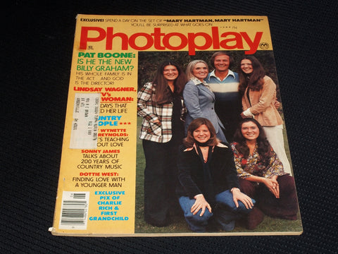 1976 JUNE PHOTOPLAY MAGAZINE - PAT BOONE FRONT COVER - E 1756