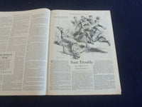 1932 JULY AMERICAN BOY MAGAZINE - THE COMING OF THE SPANIARDS PAINTING - ST 7070