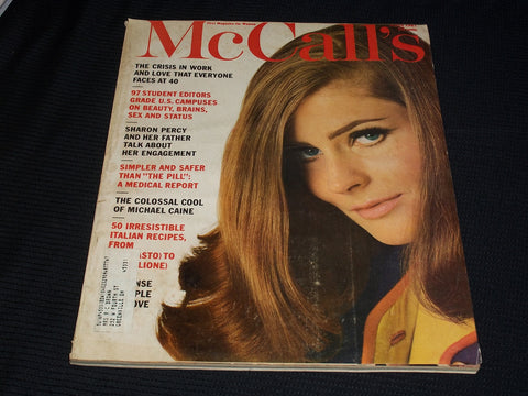1967 MARCH MCCALL'S MAGAZINE - NICE COLOR COVERS & ADS - E 1128