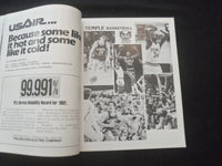 1984 JANUARY 4 PHILADELPHIA BIG 5 BASKETBALL MAGAZINE 1983-84 - ST 457W