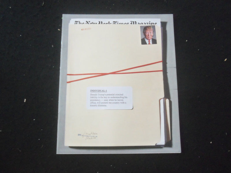 2020 NOVEMBER 22 THE NEW YORK TIMES MAGAZINE - TRUMP - INDIVIDUAL-1 - SP 8010J