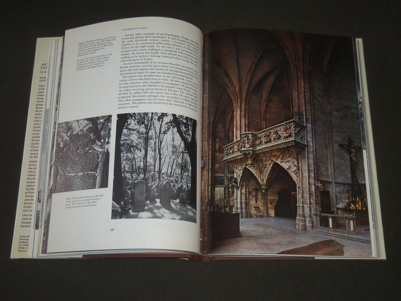 1972 ART TREASURES OF EASTERN EUROPE BY ANTHONY RHODES BOOK - KD 4114