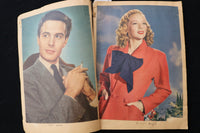 1940'S MOVIE STARS SCRAPBOOK, LOADED - BING CROSBY - ANN BLYTH - E 24937