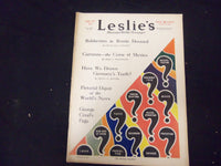 1919 AUGUST 16 LESLIE'S WEEKLY MAGAZINE - GREAT COVER, PHOTOS & ADS - ST 2254