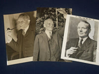1920'S - 1940'S WIRE PHOTOS OF REAR ADMIRAL EMORY S. LAND LOT OF 18 - J 1800