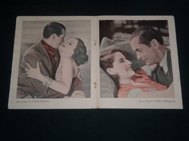 1930'S FAMOUS FILM LOVERS PICTORIAL GIFT BOOK - GRETA GARBO - BARRYMORE - J 4177