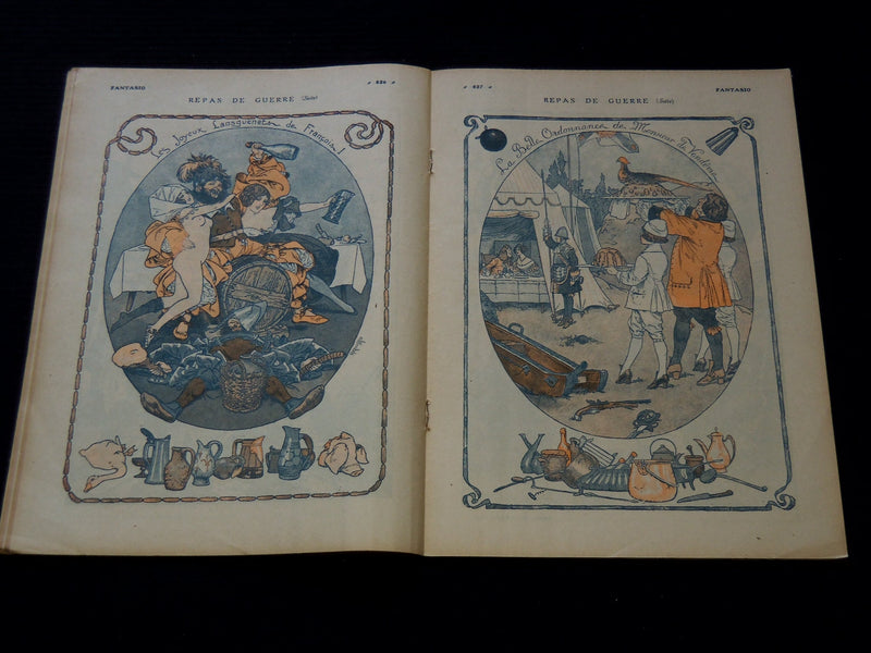 1916 MAY 1 FANTASIO FRENCH MAGAZINE - NICE ILLUSTRATIONS - SP 3253U