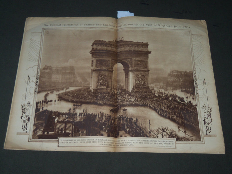 1919 JANUARY 16 MID-WEEK PICTORIAL MAGAZINE SECTION - WATCH ON THE RHINE- J 3262