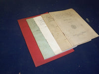 1912-1914 HARVARD UNIVERSTITY OFFICIAL REGISTER - LOT OF 5 - O 226J