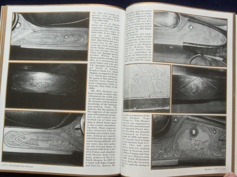 1995 SPRING THE DOUBLE GUN JOURNAL SOFTCOVER BOOK - VOL. SIX, ISSUE 1 - SP 1534X