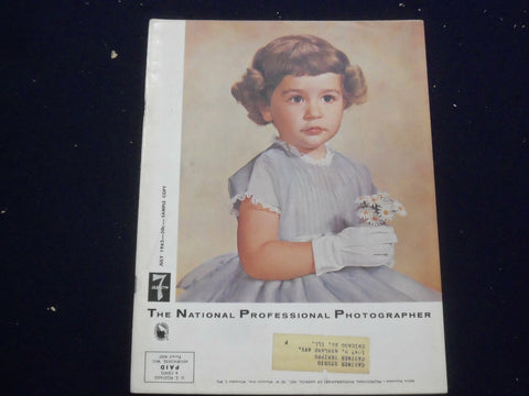 1962 JULY NATIONAL PROFESSIONAL PHOTOGRAPHER - PHOTOS & ARTICLES - ST 6627