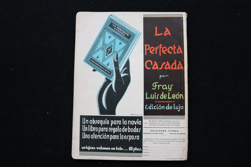1935 SEPTEMBER LECTURAS MAGAZINE - GRETA GARBO COVER - E 25337