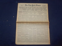 1942 OCT 3 NEW YORK TIMES - PRESIDENT SET TO FIX WAGES AND FARM PRICES - NP 6507