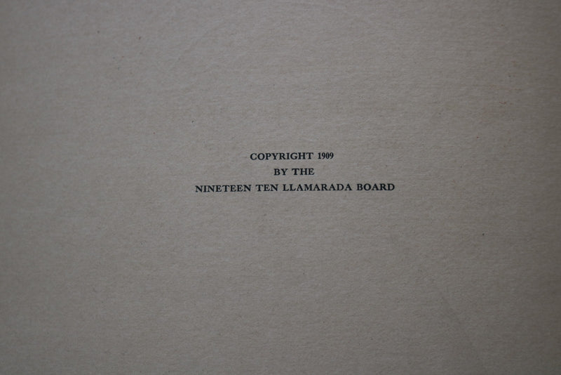 1910 THE LLAMARADA MT. HOLYOKE COLLEGE YEARBOOK - SOUTH HADLEY, MA - YB 3589