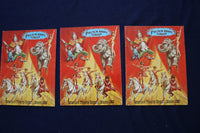 1958-1973 POLLACK BROS. CIRCUS PROGRAMS - LOT OF 17 - O 3639
