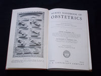 1944 NURSES HANDBOOK OF OBSTETRICS HARDCOVER BOOK BY LOUISE ZABRISKIE - KD 7608