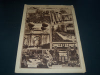 1919 APRIL 20 BALTIMORE SUN NEWSPAPER PICTURE SECTION - WAR MAP - NT 7374