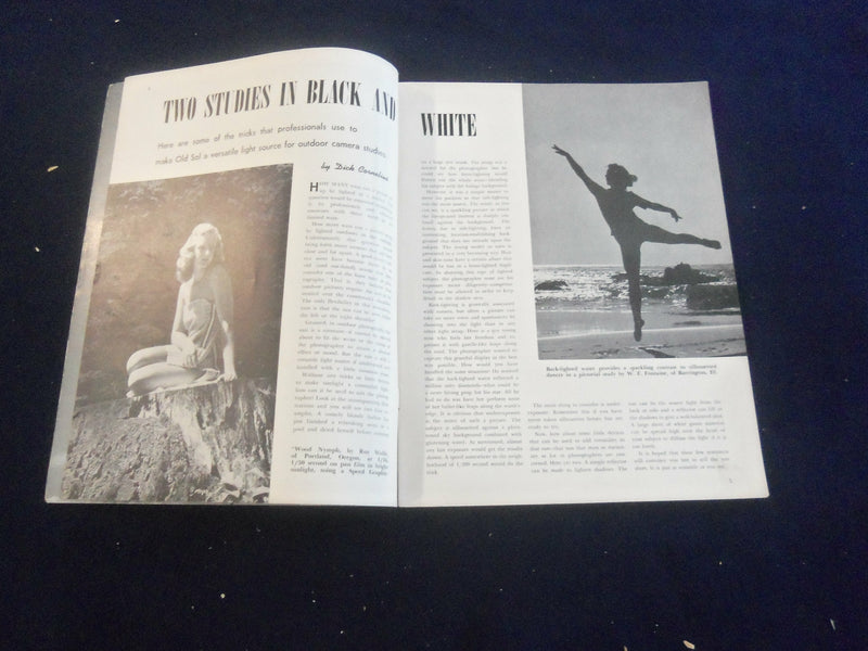 1950 FEBRUARY ART PHOTOGRAPHY MAGAZINE - NICE PHOTOGRAPHS & STORIES - SP 7491B