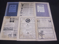 1895-1896 SOUTHERN FLORIST AND GARDENER MAGAZINE LOT OF 6 - LOUISVILLE - O 40