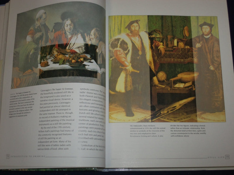 2004 DRAWING TECHNIQUES MASTER CLASS HARDCOVER BOOK - 736 PAGES - KD 2803
