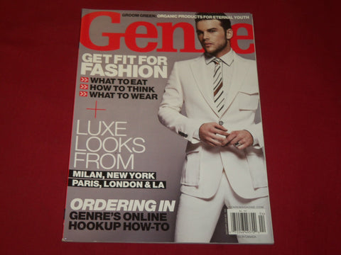 2008 MARCH/APRIL GENRE MAGAZINE - FASHION - GREAT COVER & PHOTOS - RC 1332