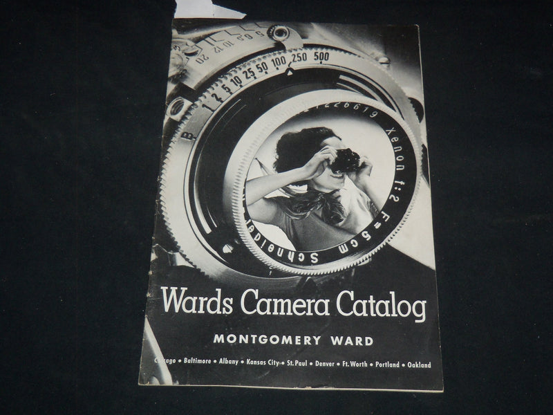 1938 MONTGOMERY WARDS CAMERA CATALOG - J 9138