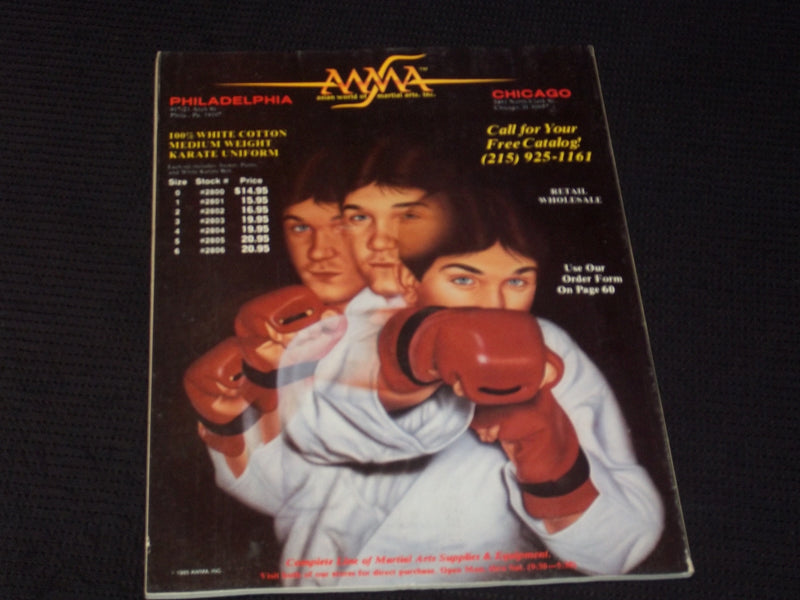 1986 JANUARY BLACK BELT MAGAZINE - POWER OF THE MIND FRONT COVER - E 7779
