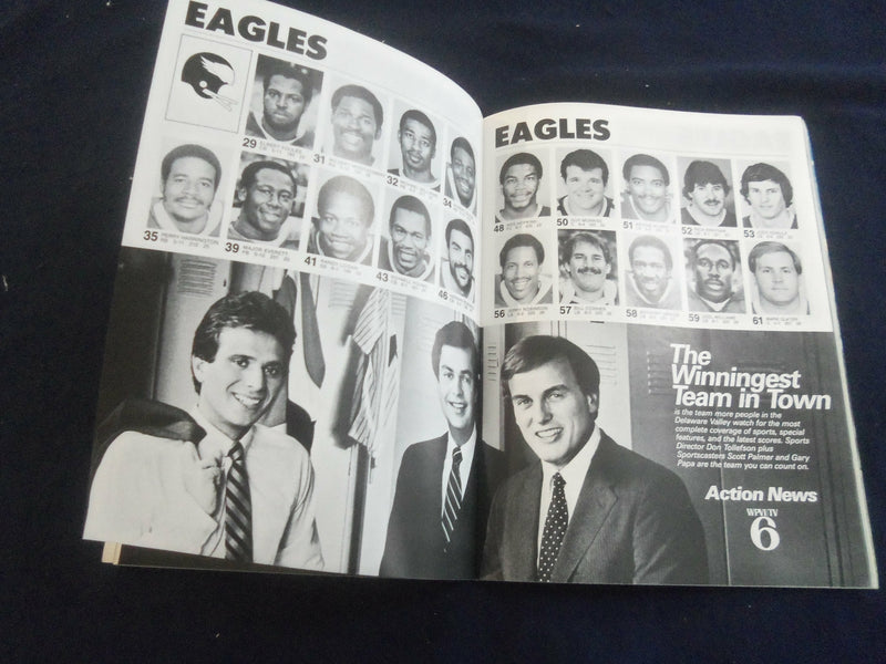 1983 SEP 25 GAMEDAY MAGAZINE- PHILADELPHIA EAGLES VS ST. LOUIS CARDINALS- F 250C