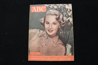 1952 AUGUST 23 ABC MAGAZINE - VIRGINIA MAYO COVER - E 25262
