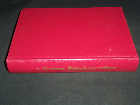 1976 DIE RITTERKREOZ TRAGER 1939-1945 HARDCOVER BOOK - GERMAN - KD 4352D