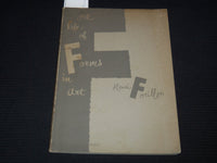 1948 THE LIFE OF FORMS IN ART SOFTCOVER BOOK BY HENRI FOCILLON - J 7493