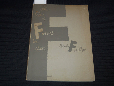 1948 THE LIFE OF FORMS IN ART SOFTCOVER BOOK BY HENRI FOCILLON - J 7493