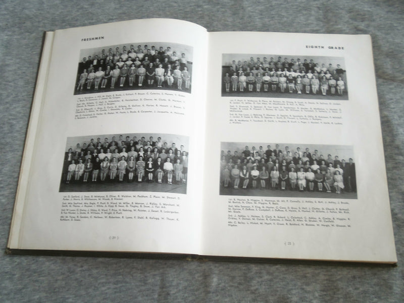 1946 EATONIAN EATON RAPIDS HIGH SCHOOL YEARBOOK - EATON RAPIDS, MI - YB 2568