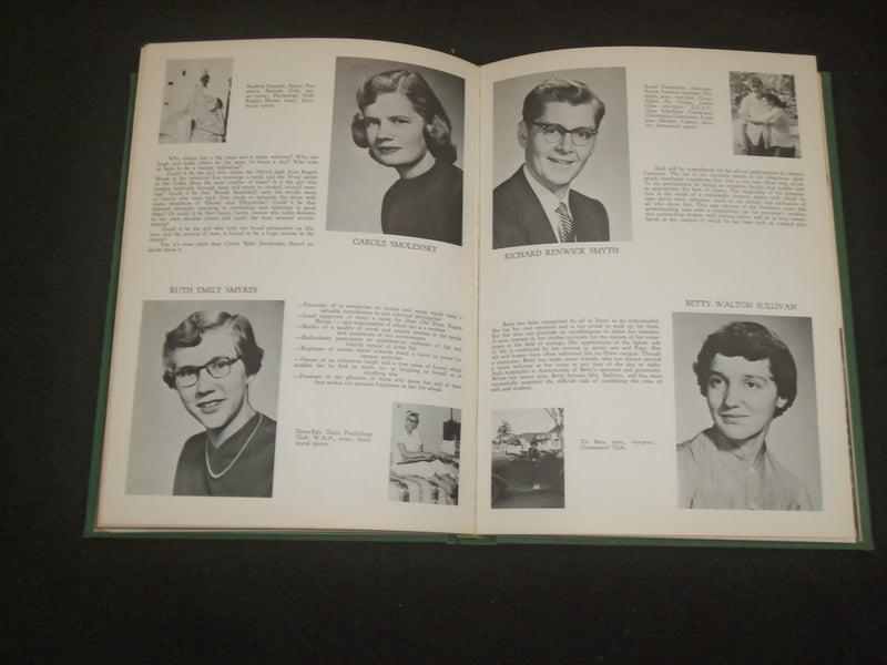 1955 DREW UNIVERSITY YEARBOOK - MADISON, NEW JERSEY - YB 2105