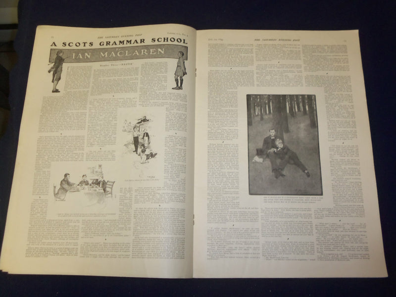 1899 JULY 29 THE SATURDAY EVENING POST MAGAZINE - ACCORDING TO LAW - B 6711