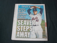 2019 MARCH 8 NEW YORK DAILY NEWS - TOM SEAVER - DEMENTIA - SEAVER STEPS AWAY