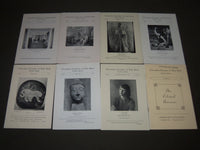 1940-1950 COLUMBUS GALLERY OF FINE ARTS MONTHLY BULLETINS LOT OF 58 - O 2674