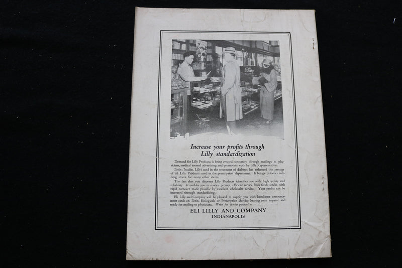 1924 OCTOBER THE DRUGGISTS CIRCULAR MAGAZINE - RETAIL DRUGGESTS COVER - B 1126K