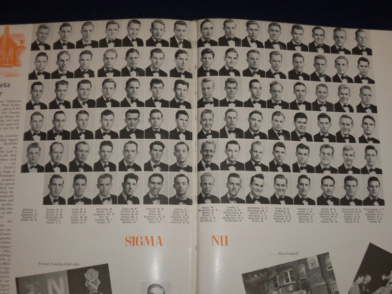 1949 SEMINOLE UNIVERSITY OF FLORIDA YEARBOOK - GAINESVILLE - PHOTOS - YB 422