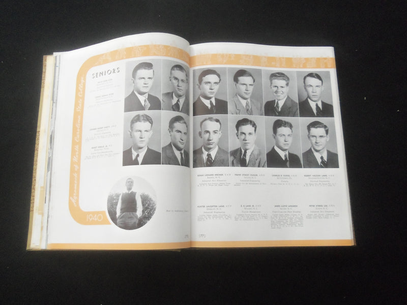 1940 AGROMECK NORTH CAROLINA STATE COLLEGE YEARBOOK - RALEIGH, NC - YB 2950