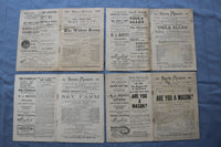 1896-1902 BOSTON MUSEUM THEATRE PROGRAM - LOT OF 4 - K 2741