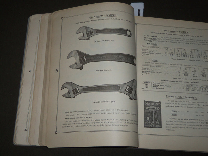 1933 MARKT & CO PARIS LTD BUREAUX MAGASINS FRENCH CATALOGUE NO. 33 - FR 734
