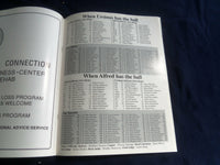 1996 SEP 7 FOOTBALL PROGRAM - URSINUS COLLEGE VS ALFRED UNIVERSITY - SP 1218Q