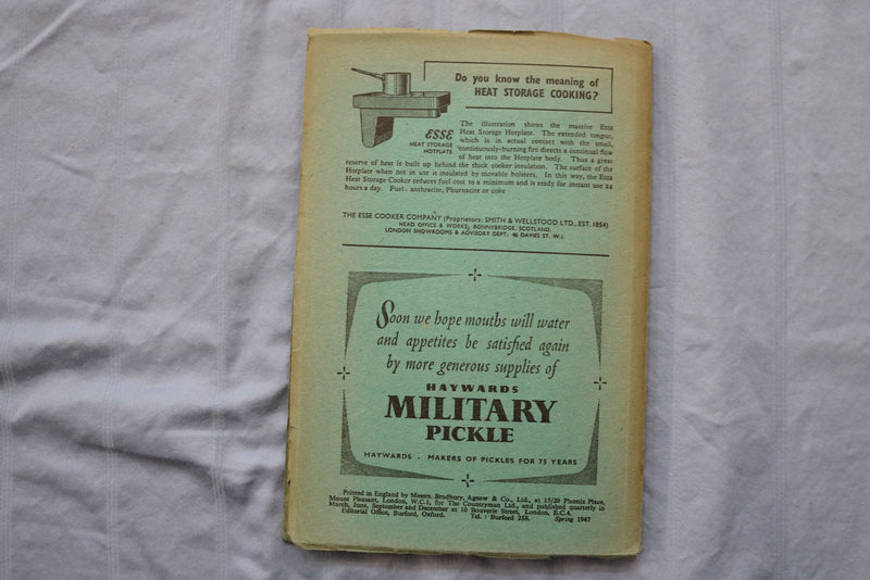 1947 SPRING THE COUNTRYMAN QUARTERLY MAGAZINE - K 3195