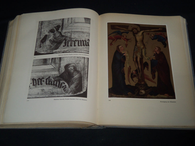 1939 GOTHISCHE MALEREI IN BOHMEN VOLUME BY DR. ANTONIN MATEJCEK - PLATES - Z 92